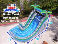 Bimini20Twist20Dimensions20 1648484894 20' Bimini Twist Double Lane Slide ⭐️