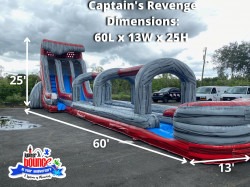 25' Captain's Revenge Double Lane**