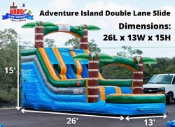 adventure20island20dimensions 1648064827 15' Toddler Adventure Island Slide