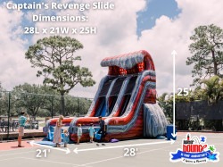 captains20revenge20slide20only20dimensions 1650646366 25' Captain's Revenge Slide ONLY (DRY)