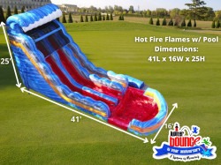 hot20fire202 1651860483 25' Hot Fire Flames w/ Pool**