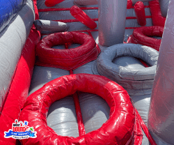 patriotsports obstaclecourse jupiterbouncehouse palmbeacheventrental pbg 33410 33418 1639172897 70' Patriot Sports Challenge Obstacle**