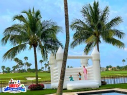 wbh203 1652120702 White Bounce House - Castle (Attendant Required)