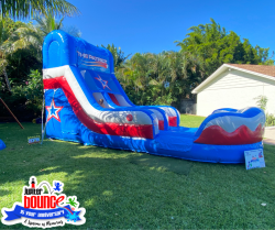 17' Red White and Boom Slide