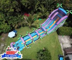 Volcano20Bay20w20Slip20n20Slide202 1714408766 25' Volcano Bay Double Lane w/ Slip n Slide**⭐