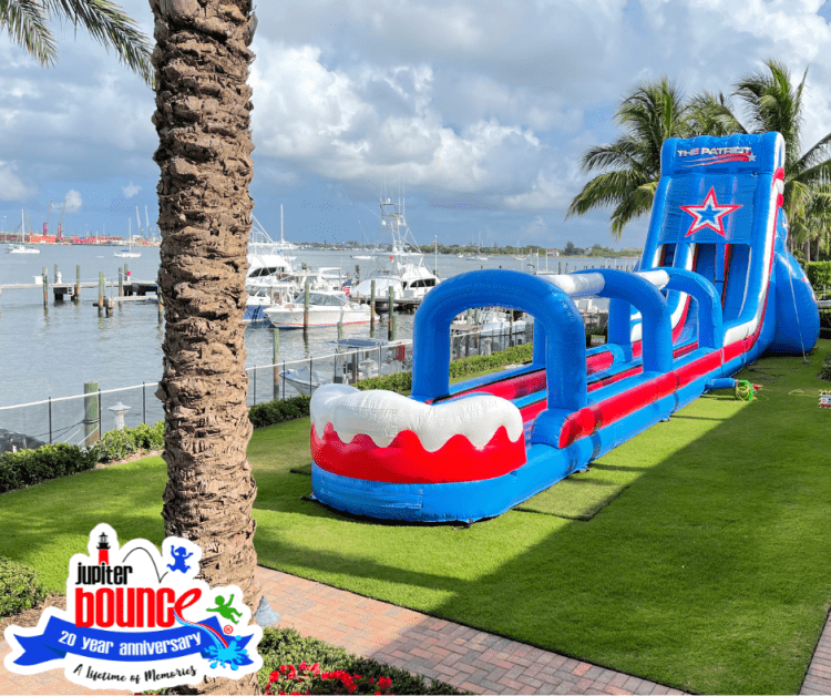 30' Patriot Double Lane Slide** 30' Patriot Double Lane Slide**