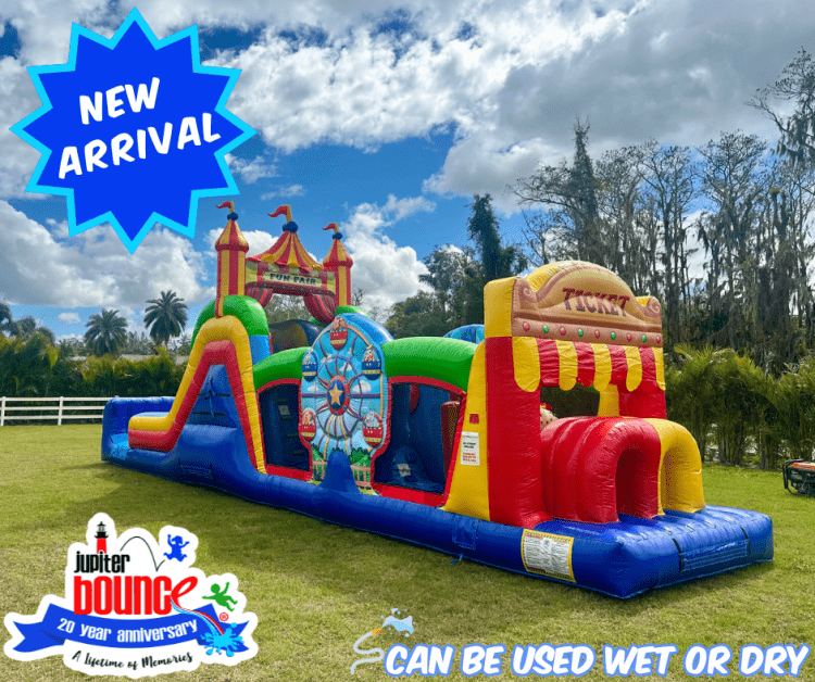 50' Fun Fair Obstacle WET/DRY 50' Fun Fair Obstacle WET/DRY