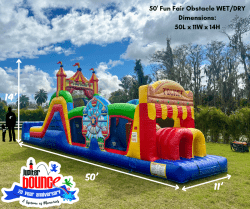 Fun20Fair20Obstacle20w20Dimensions201 1746714671 1 50' Fun Fair Obstacle WET/DRY