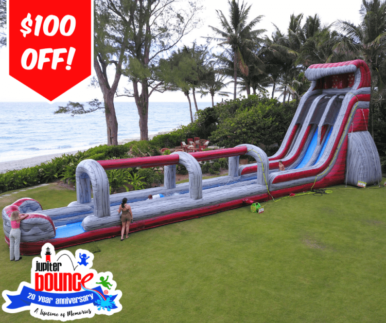 30' Captain Inferno Double Lane Slide** 30' Captain Inferno Double Lane Slide**