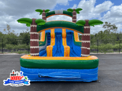 15' Toddler Adventure Island Slide adventureisland waterslide partyrental jupiterbounceouse jupiter 1 15' Toddler Adventure Island Slide